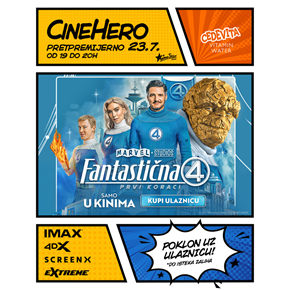 CineHero i Fantastična 4: Prvi koraci uz legendarnu ekipu